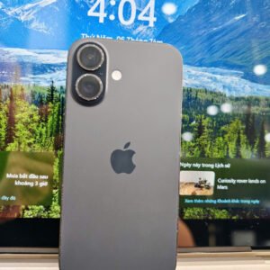 Iphone 16 lock 128gb màu Đen 98%