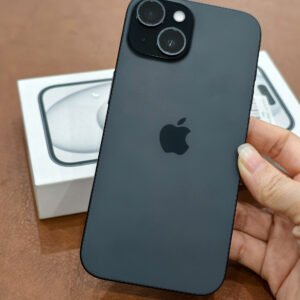 Đen, Iphone 15 Vna 128gb Đen Fullbox bh T12-2026 sạc 0 lần