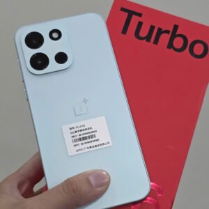 Oneplus Turbo 6 5G chiếc điện thoại có dung lượng pin lớn nhất của ông lớn OnePlus , phiên bản nội địa 12-256gb màu Xanh Fullbox đẹp leng keng.