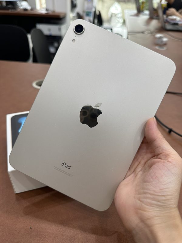 Mini 6 Fullbox, Ipad Mini 6 bản 64gb Bạc đẹp 99%, pin 93%