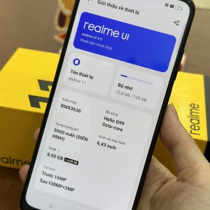 Realme 11 chính hãng 8128Gb Đen Fullbox Bh T112024