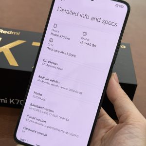 K70 pro, Xiaomi redmi k70 pro bản 12/256gb Đen Fullbox 99%