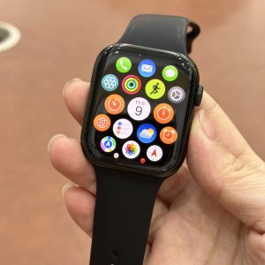 Seri 7, Đồng Hồ Apple Watch Series 7 45mm bản Nhôm GPS màu Xanh đẹp 98%