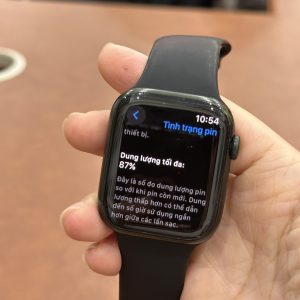 Seri 7, Đồng Hồ Apple Watch Series 7 45mm bản Nhôm GPS màu Xanh đẹp 98%