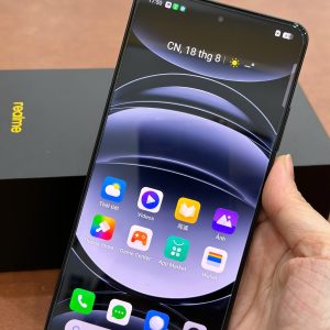 Realme GT 6 bản 12-256gb xách tay Đen Fullbox đẹp 99%