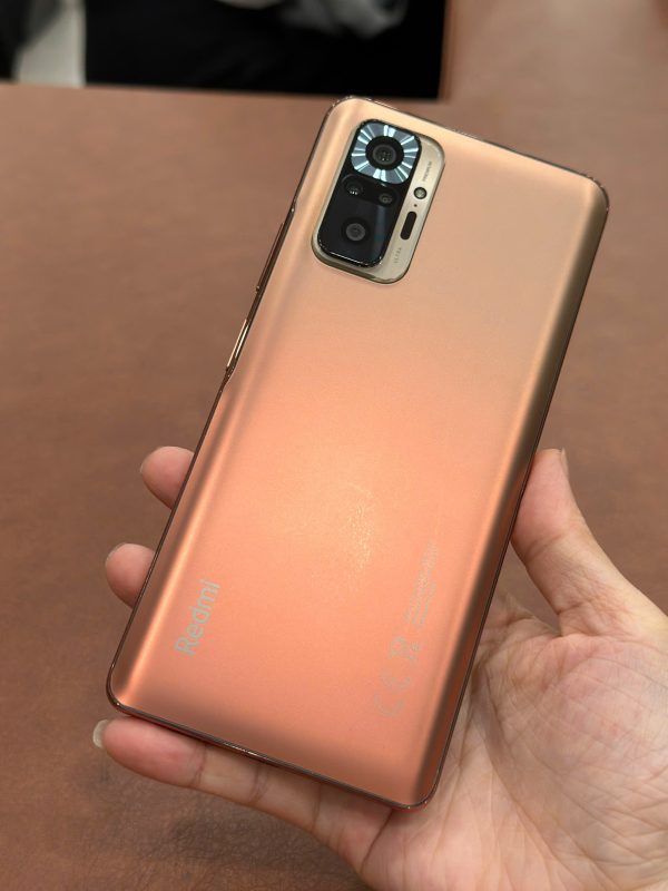 Xiaomi redmi note 10 pro bản 8-128gb quốc tế màu Cam đẹp 99%