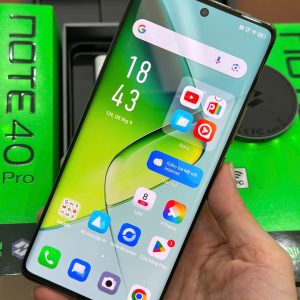 Infinix Note 40 Pro bản chính hãng 8-256gb Xanh Fullbox Bảo hành T8-2025 + Sạc không dây