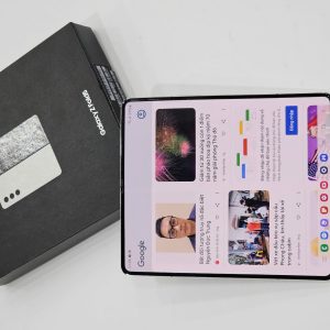 Samsung Galaxy Z Fold 5 5G (12-512Gb) BH T1-25 Fullbox , Đẹp 98% Kem