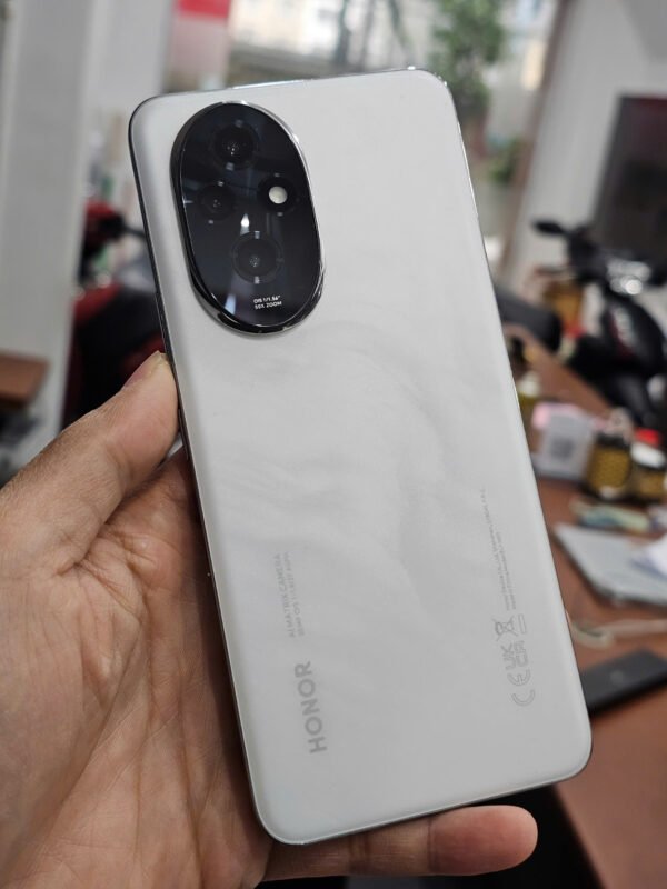 Honor 200 5G (12-512Gb) BH FPT T9-26, đẹp 99%, Trắng