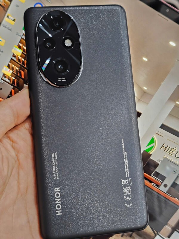 Honor 200 Pro 5G (12-512Gb) đẹp 99% , Quốc Tế, Black , Honor200