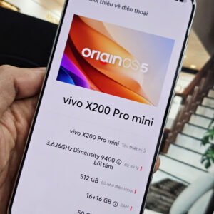 X200Pro Mini (16-512Gb) Fullbox, Vivo X200 Pro Mini đẹp 99% , Trắng