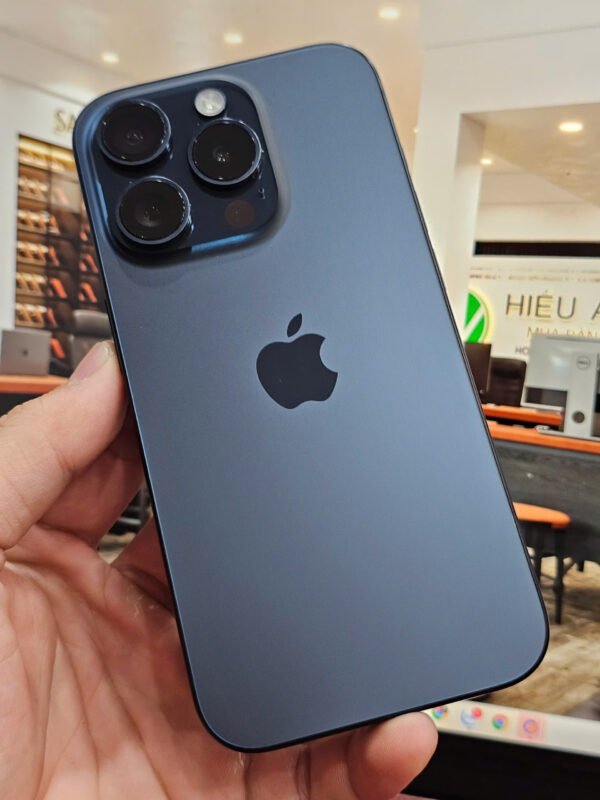 iphone 15 Pro 128Gb Blue Fullbox, Vn-a Pin 85%, đẹp 98.5%