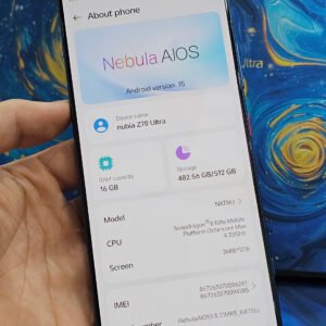 Zte Nubia Z70 Ultra Starry Night (16-512Gb) Fullbox đẹp 99%