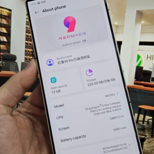 Fullbox, Đẹp 98%, Nubia Red Magic 9S Pro 5G (12-256Gb) Trắng trong suốt