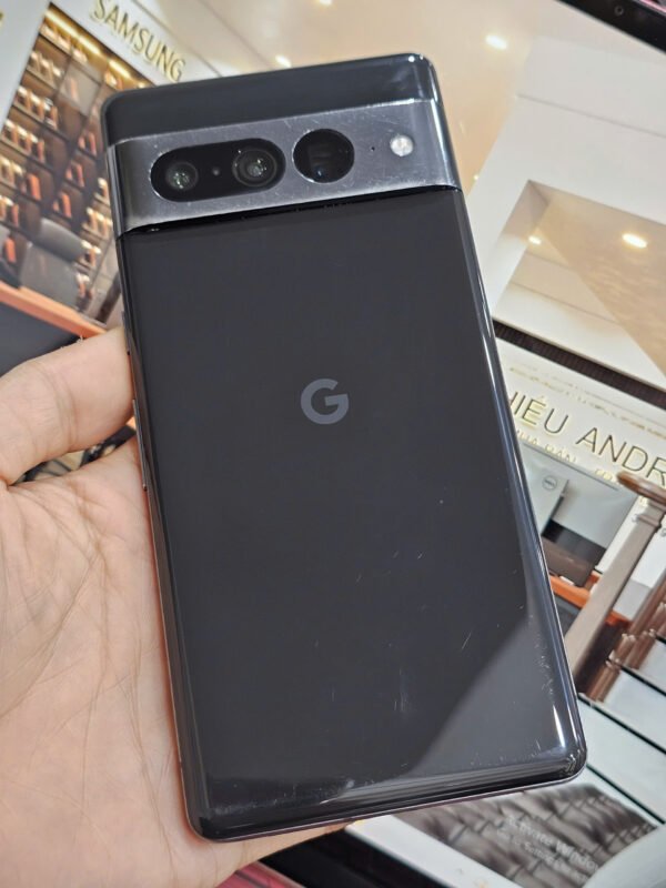 Google Pixel 7 Pro Lock 128gb màu Đen đẹp 98%