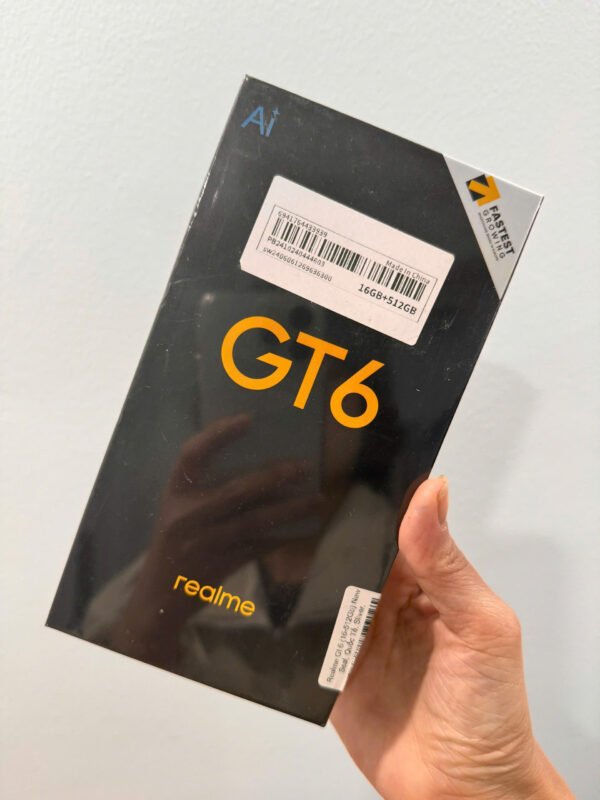 Realme GT 6 bản quốc tế 16/512gb màu Bạc New 100%