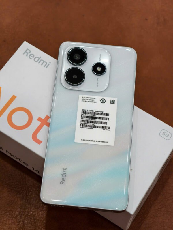 Note 14 5G, Xiaomi redmi note 14 5G xách tay 8-256gb Fullbox 99%