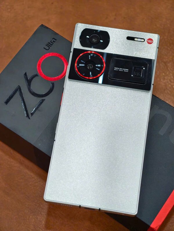 Nubia Z60 Ultra bản 12-256gb màu Bạc Fullbox đẹp 99%