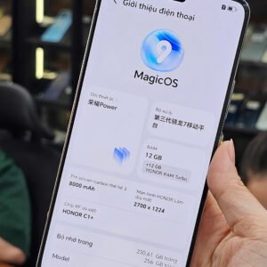 Honor Power bản nội địa 12-256gb màu Trắng đẹp 99%