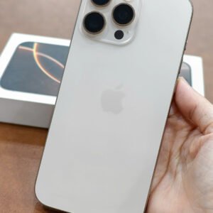 16 Pro Max Mỹ, Iphone 16 Pro Max 512gb Mỹ Gold Fullbox đẹp 98,5%
