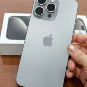 Ip, Iphone 15 Pro Max bản chính hãng 256gb màu Xám Fullbox đẹp 99%