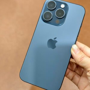Iphone 15 Pro bản quốc tế Mỹ 128gb màu Xanh đẹp 98%
